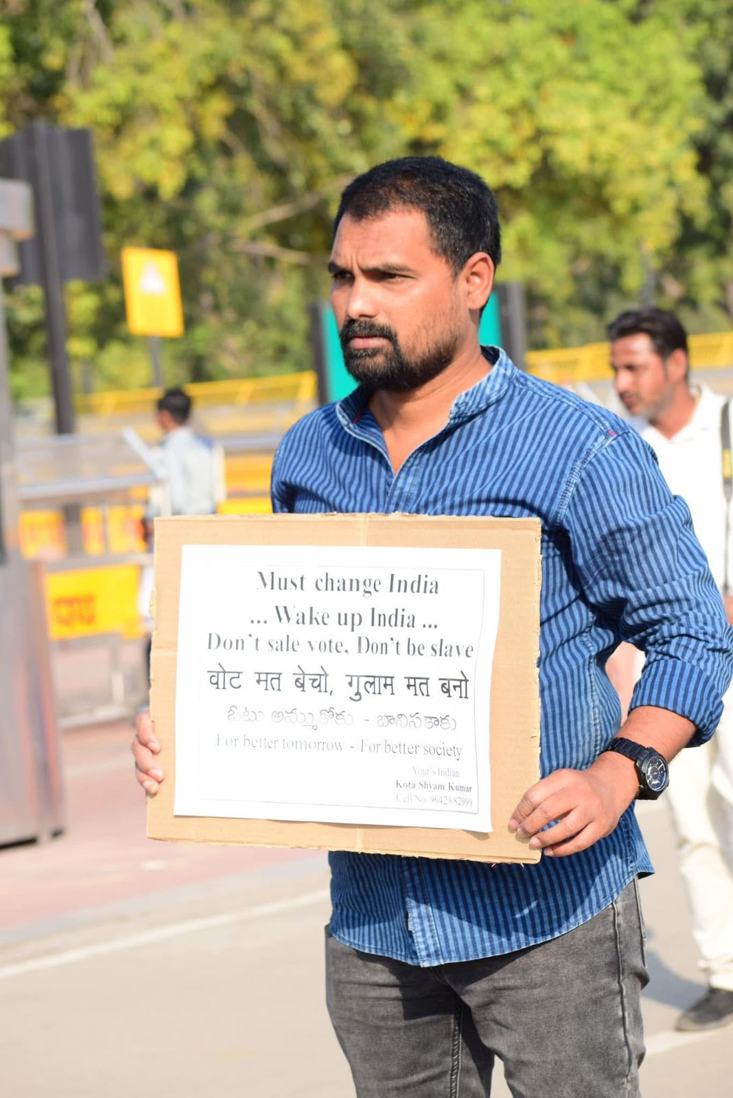 kota_shyam kumar independent candidate services